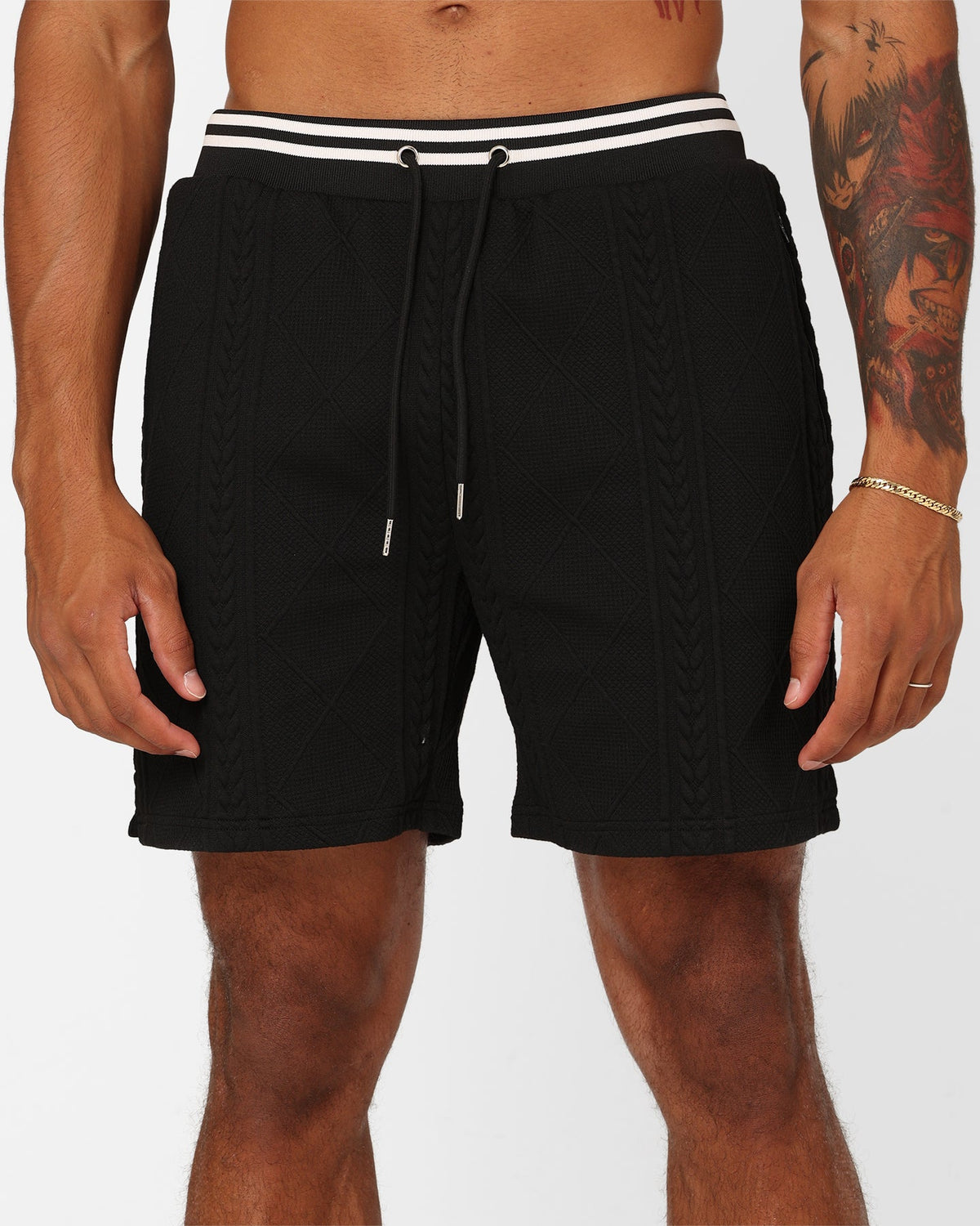 XXIII Danny Knit Shorts Black