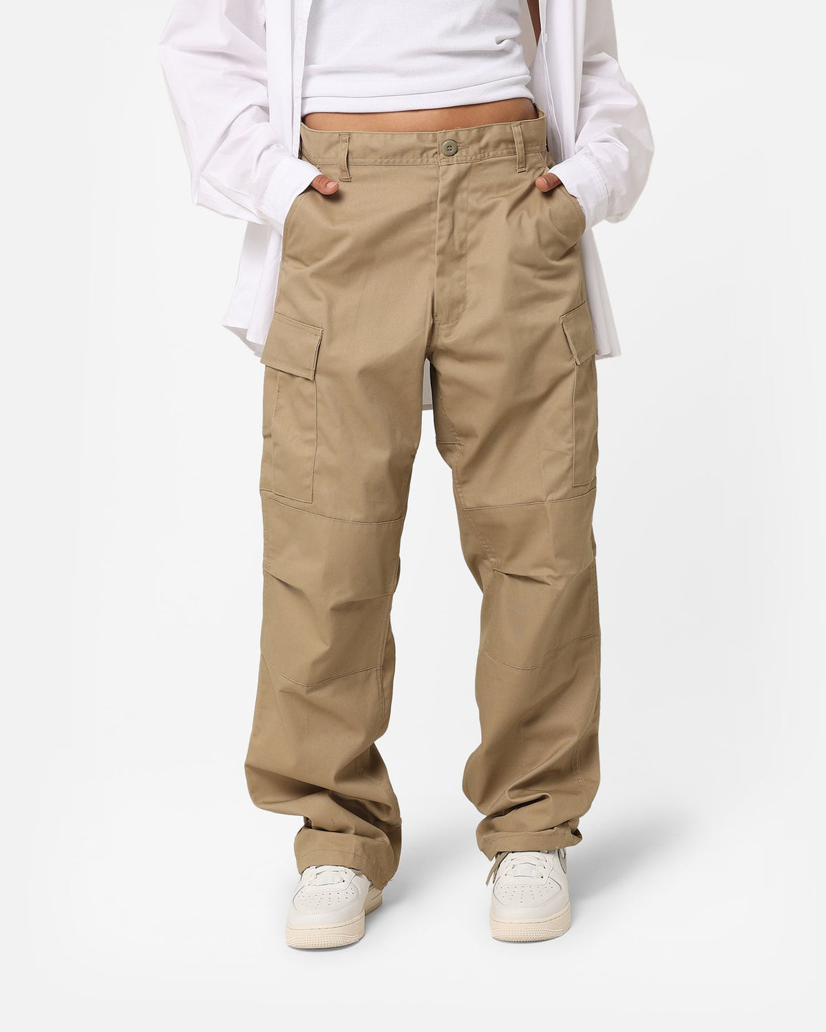Rothco Women's Relaxed Fit Cargo Pants Khaki