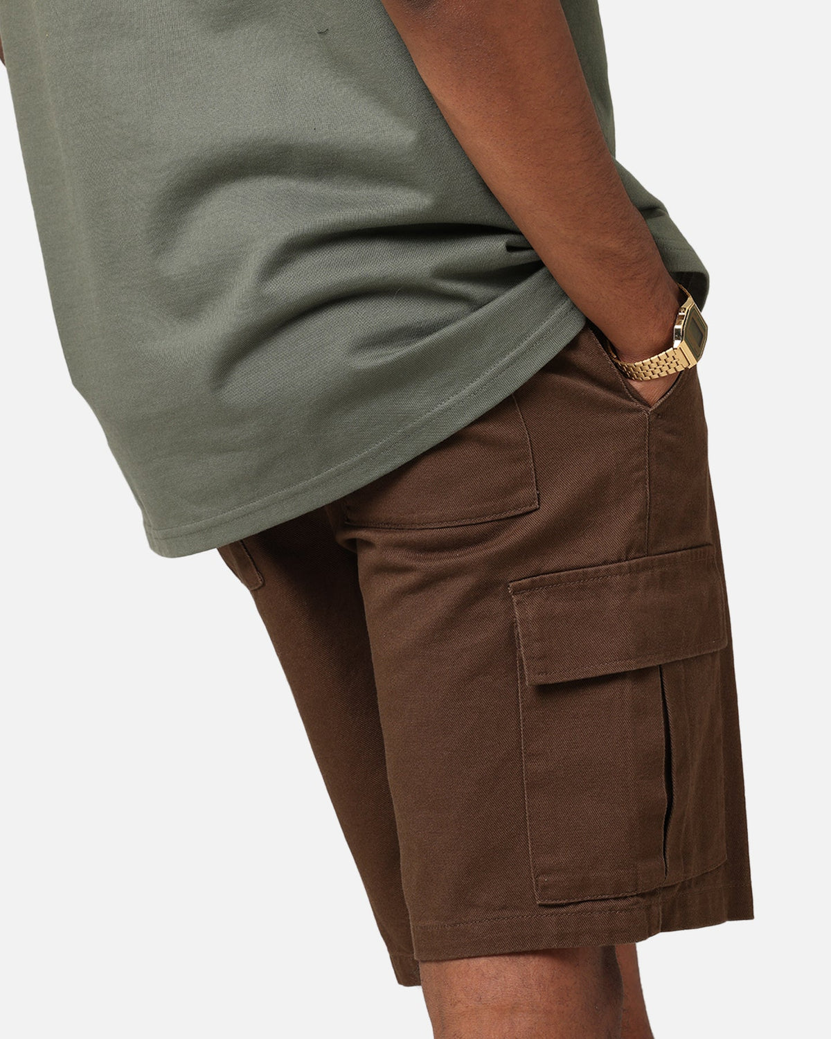 XXIII Jordy Cargo Shorts Dark Brown