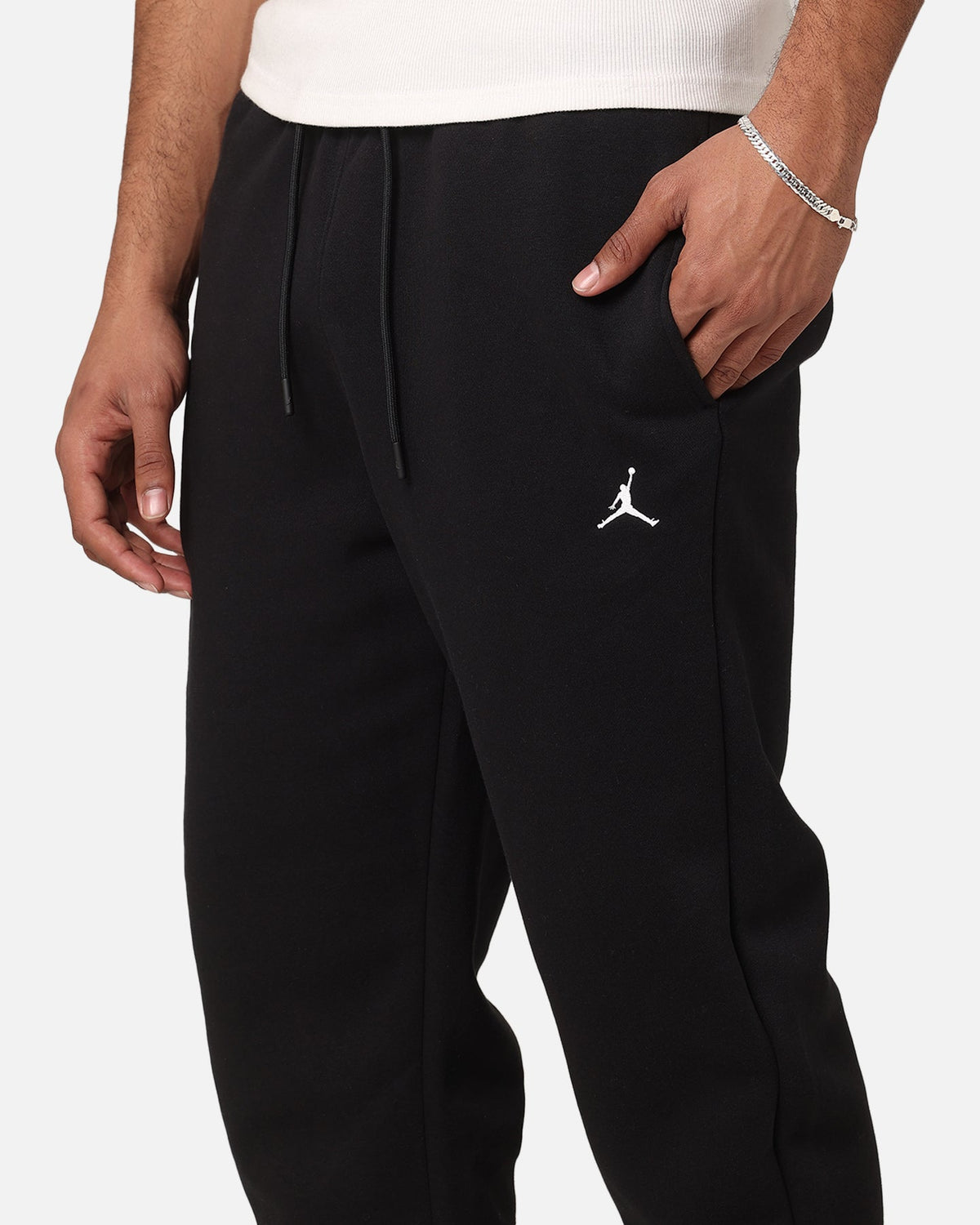 Jordan Brooklyn Fleece Pant Black/White