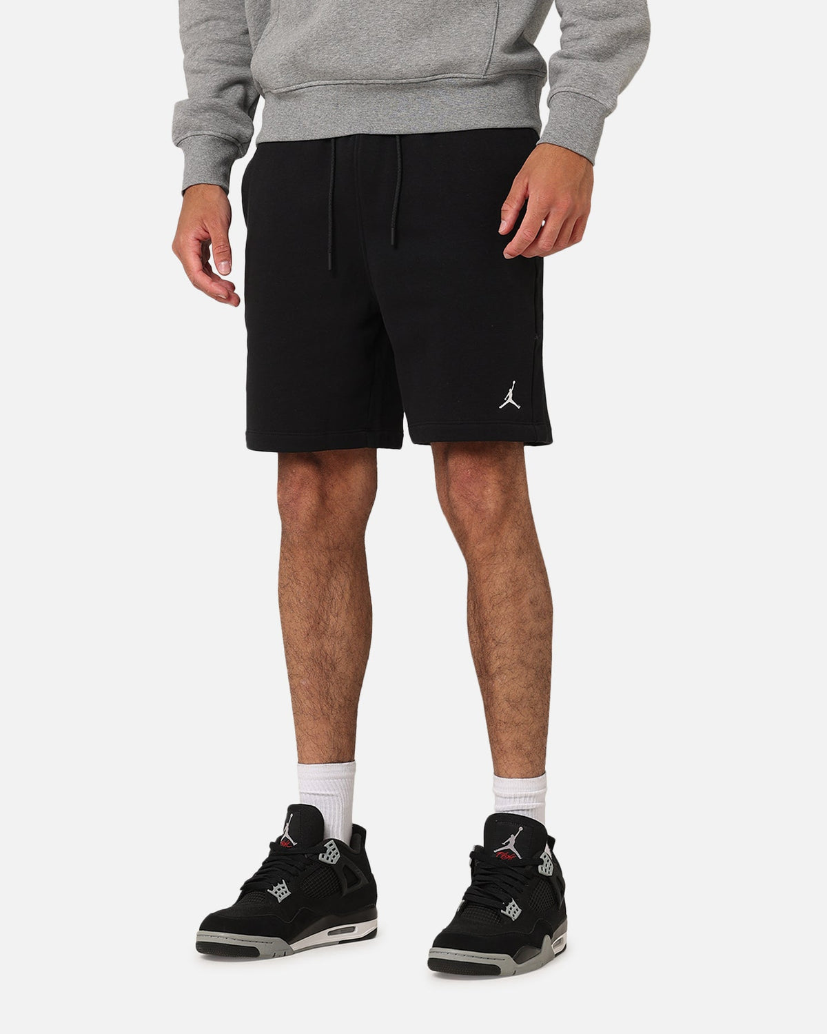 Jordan Brooklyn Fleece Shorts Black/White