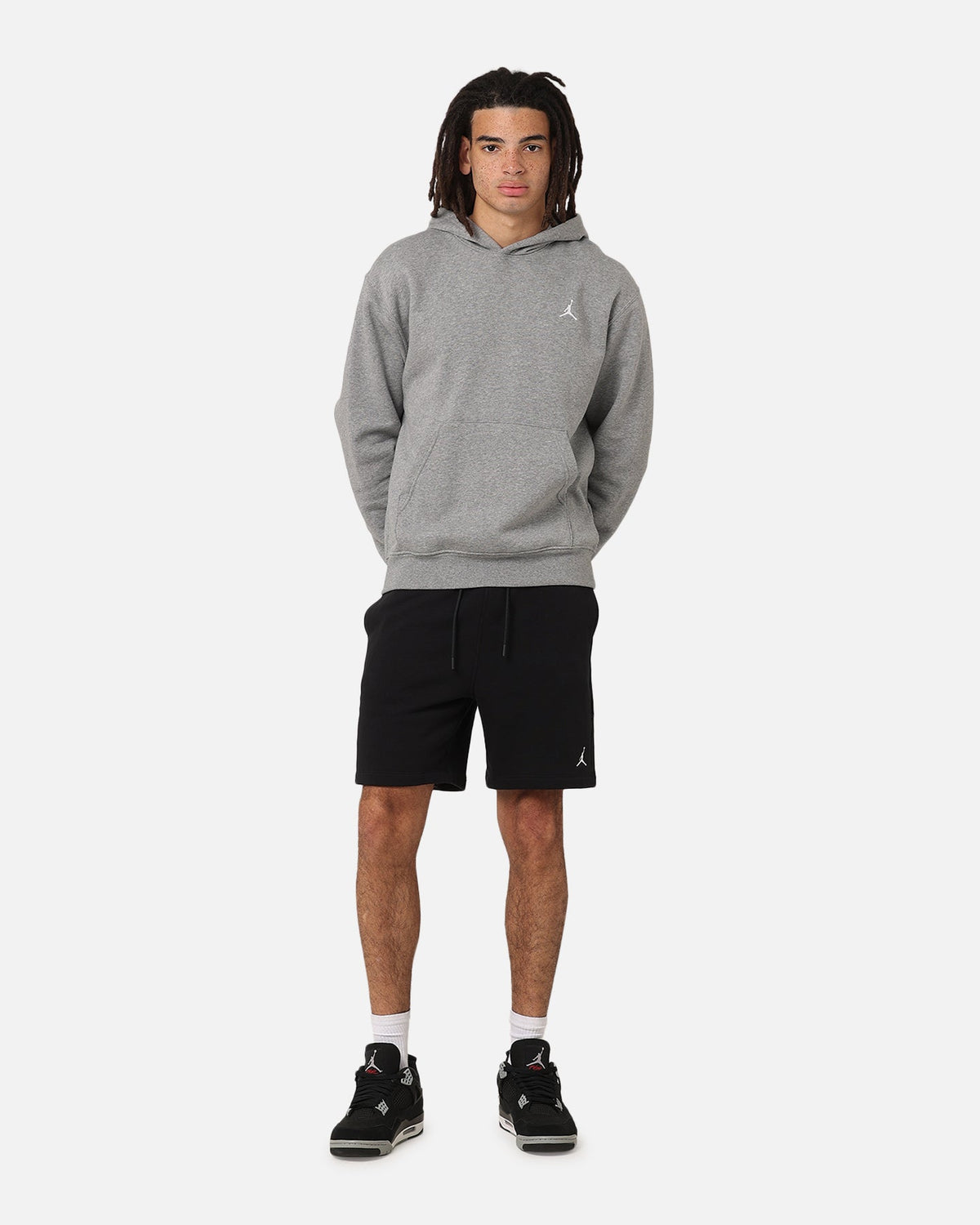 Jordan Brooklyn Fleece Shorts Black/White