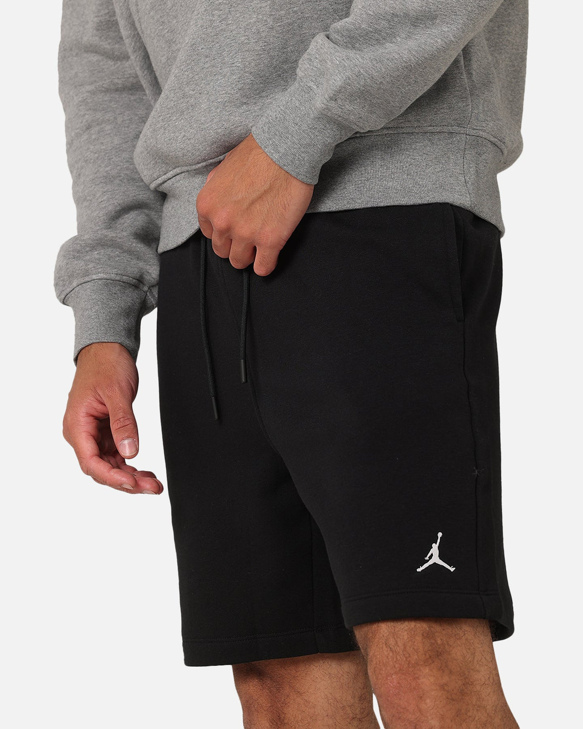 Jordan Brooklyn Fleece Shorts Black/White