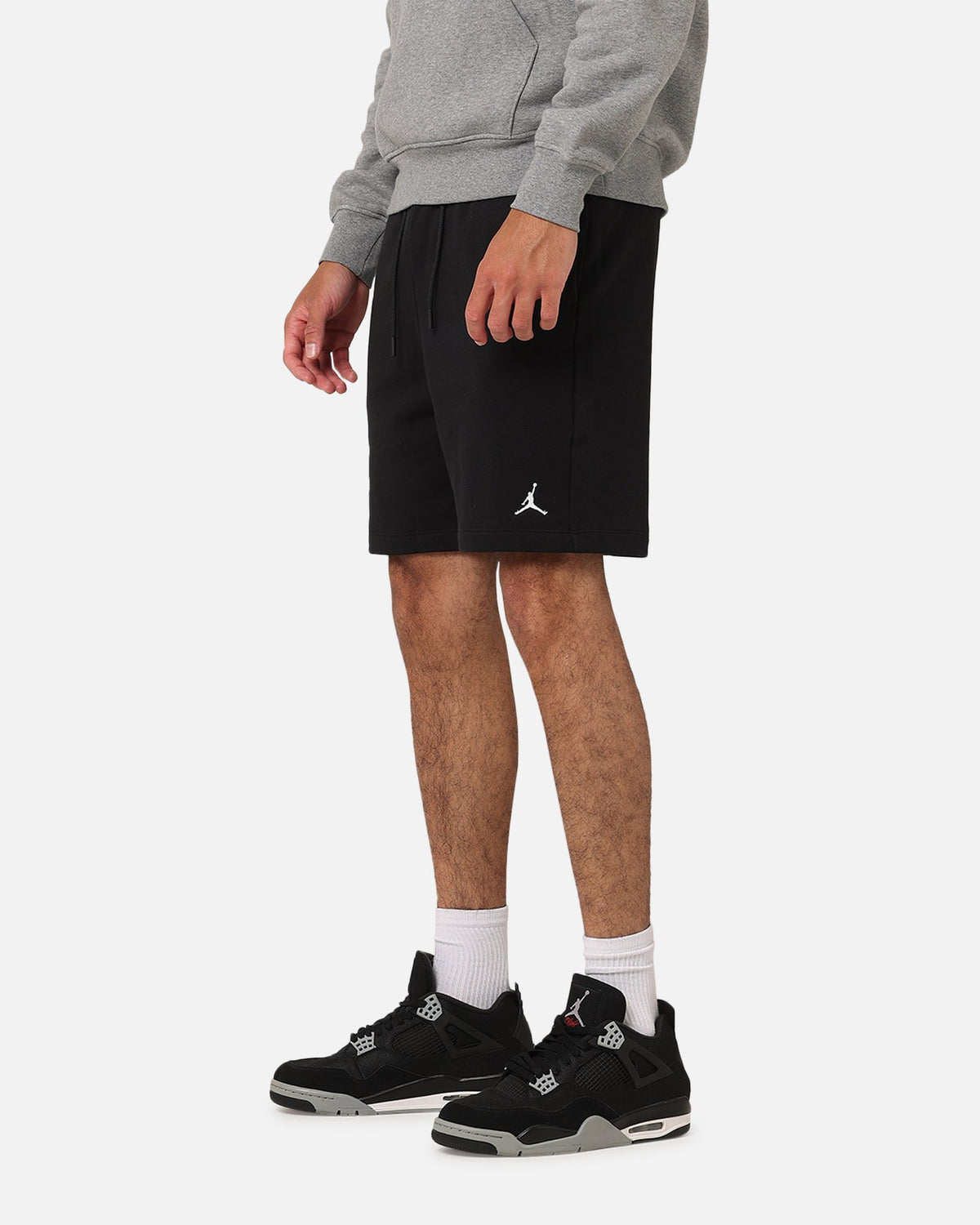 Jordan Brooklyn Fleece Shorts Black/White