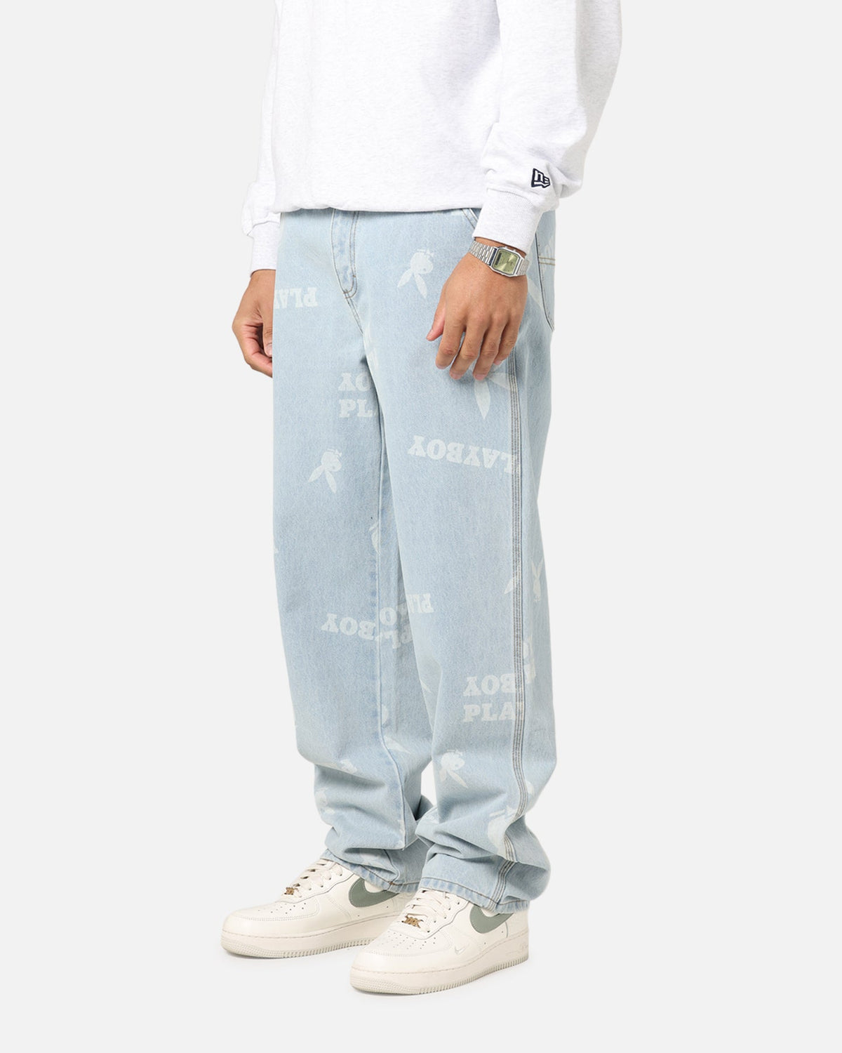 Playboy Mess Denim Jeans Light Indigo