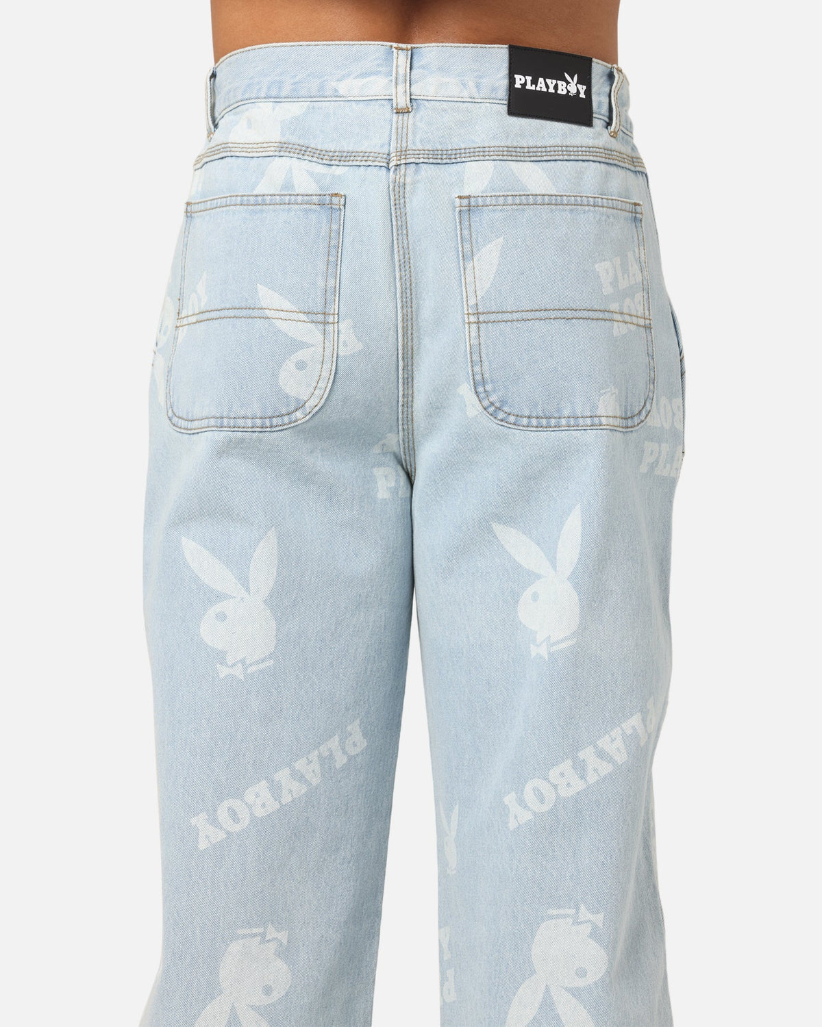 Playboy Mess Denim Jeans Light Indigo