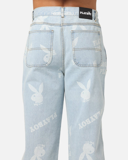 Playboy Mess Denim Jeans Light Indigo