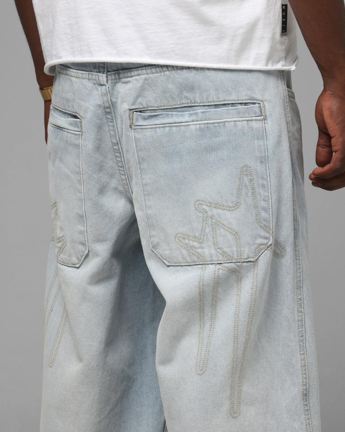 Loiter Star Born Jeans Bleached Blue