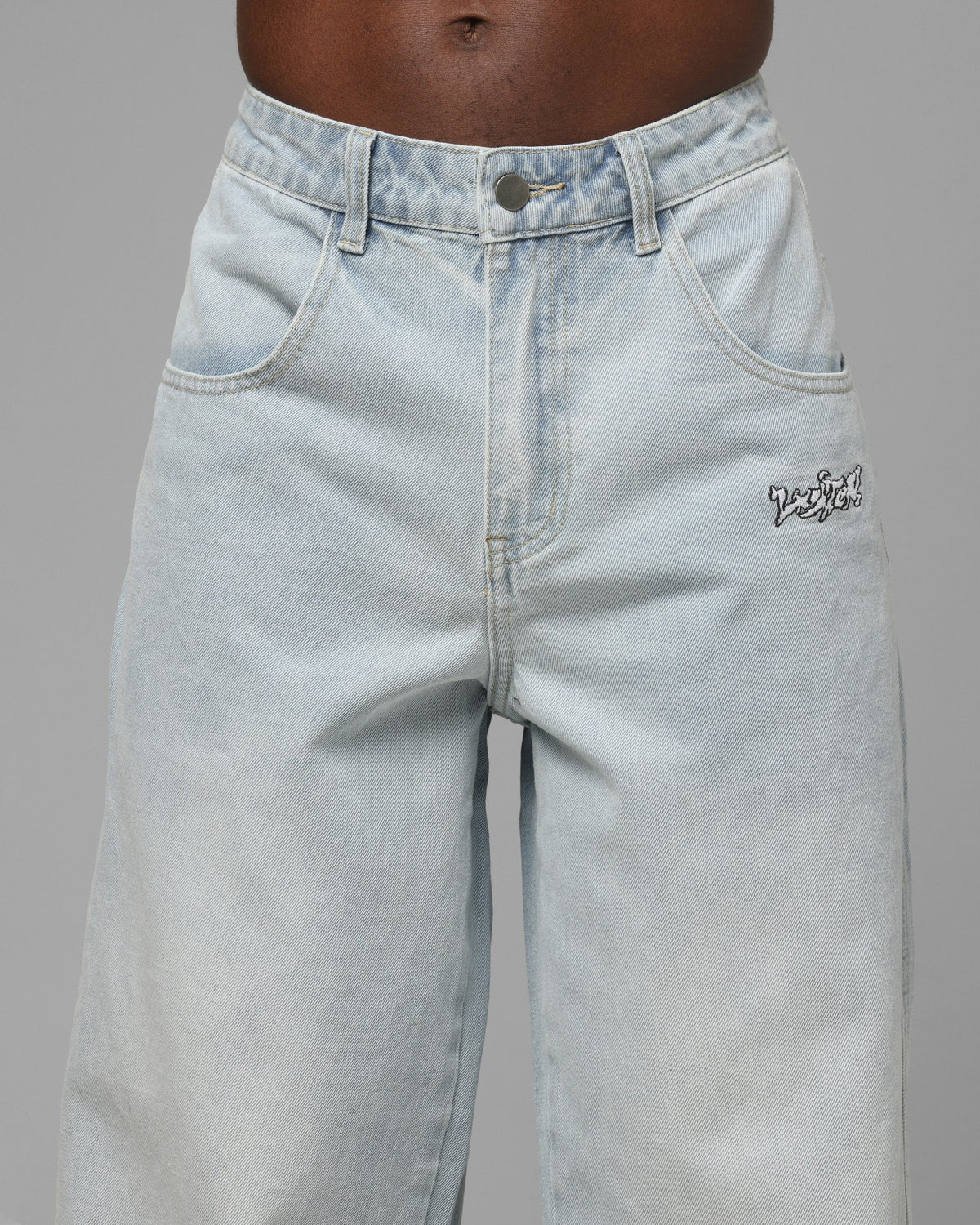 Loiter Star Born Jeans Bleached Blue