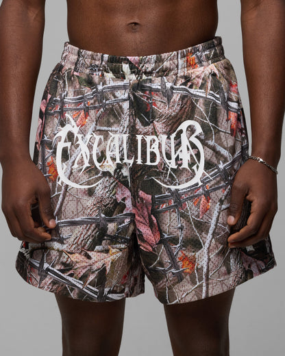 Loiter Excalibur Mesh Shorts Real Tree Camo