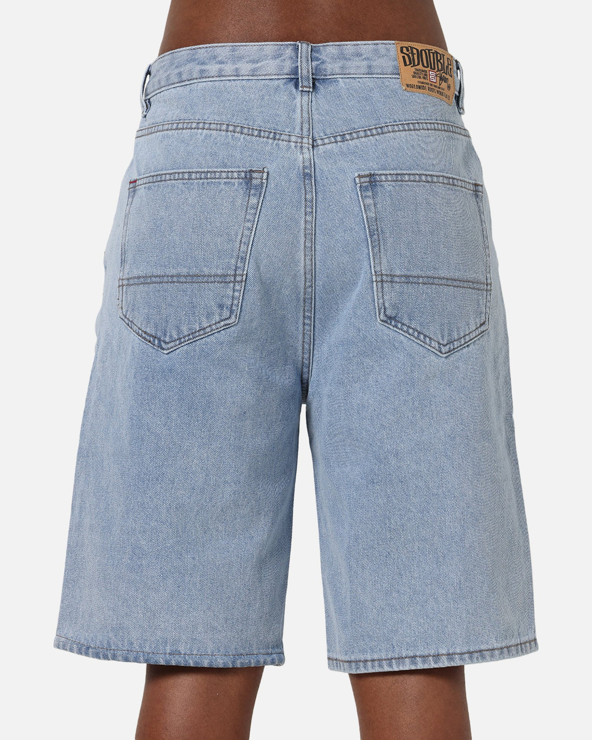 S Double Denim Standard Shorts Super Light