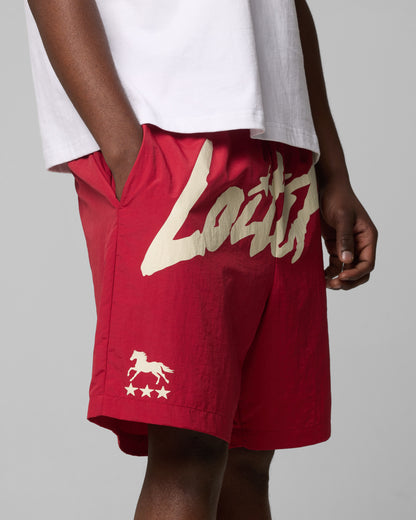 Loiter Rodeo Shorts Red