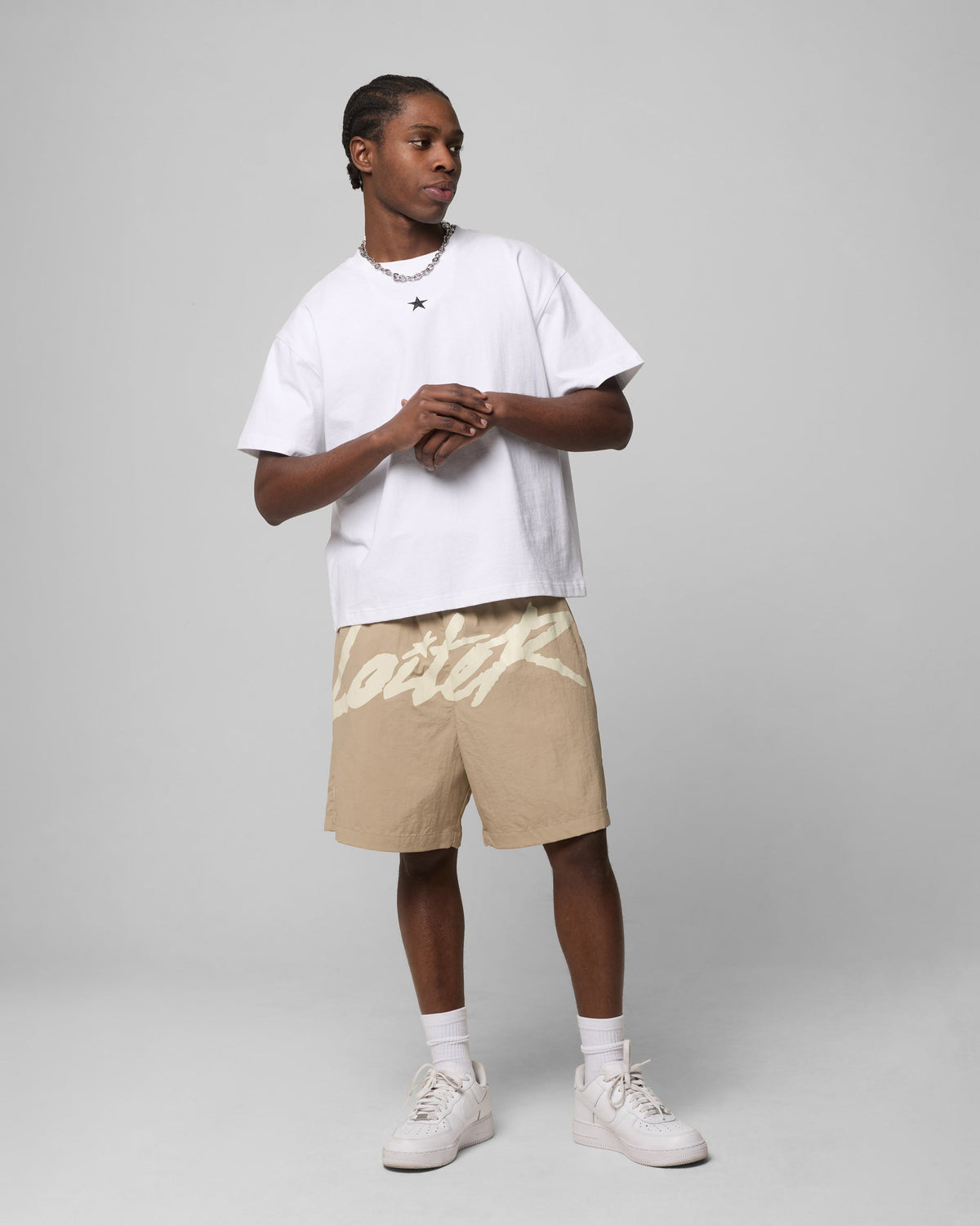 Loiter Rodeo Shorts Stone