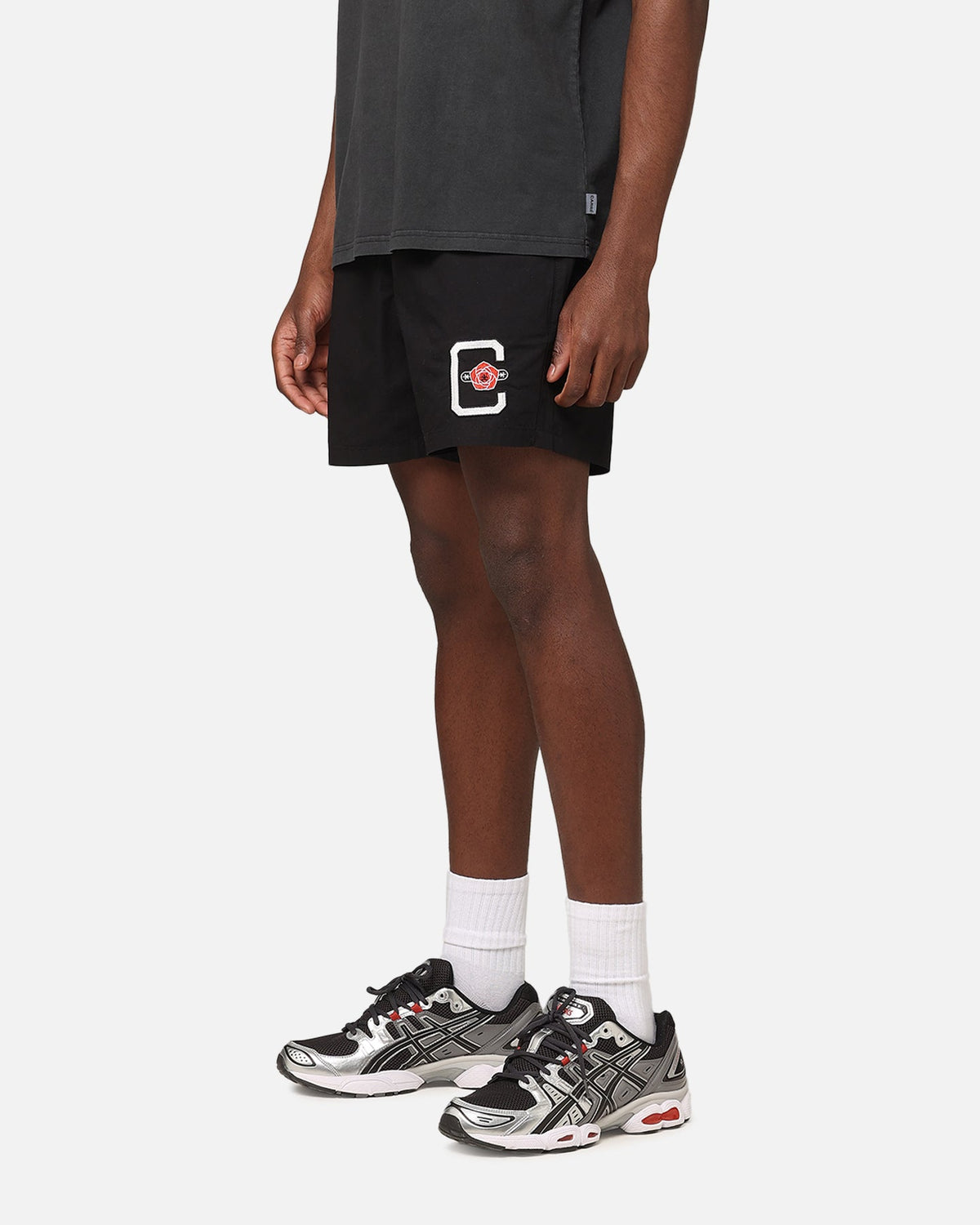 Carre Rose Beach Shorts Black