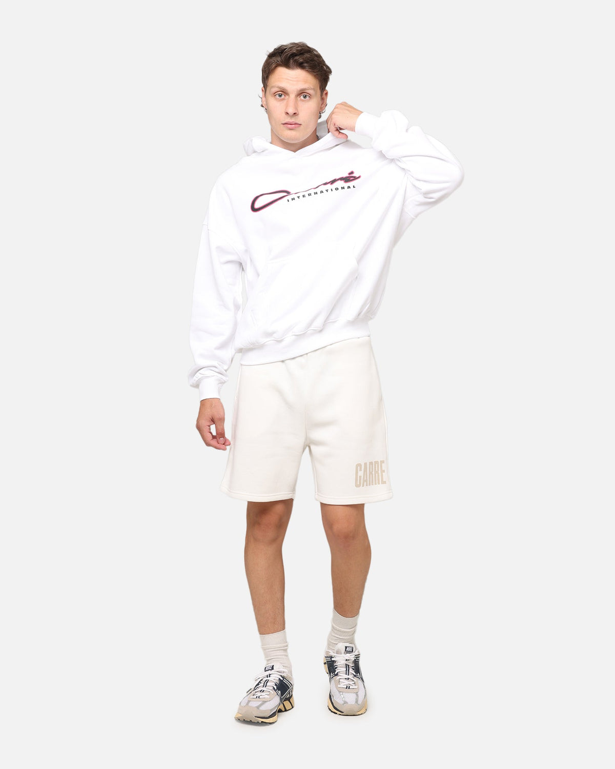Carre Premium Essentials Sweat Shorts Cream