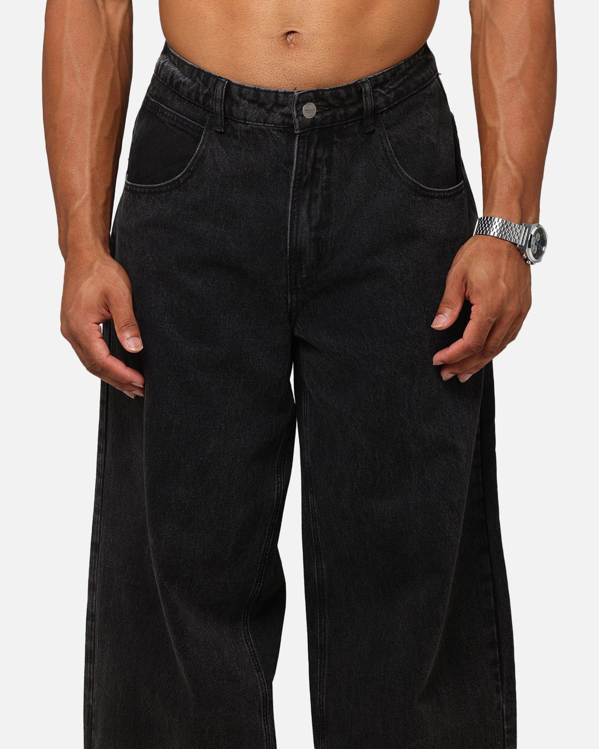 Saint Morta Amplus Afterlife Jeans Black Shadow