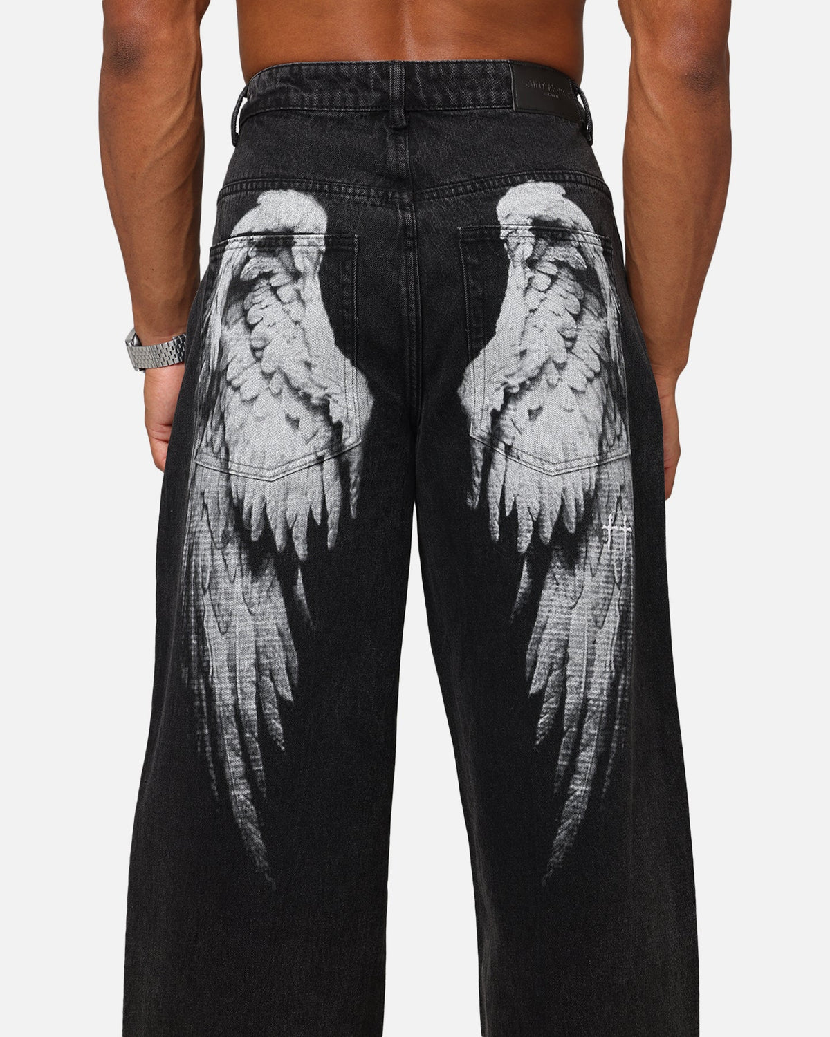 Saint Morta Amplus Afterlife Jeans Black Shadow