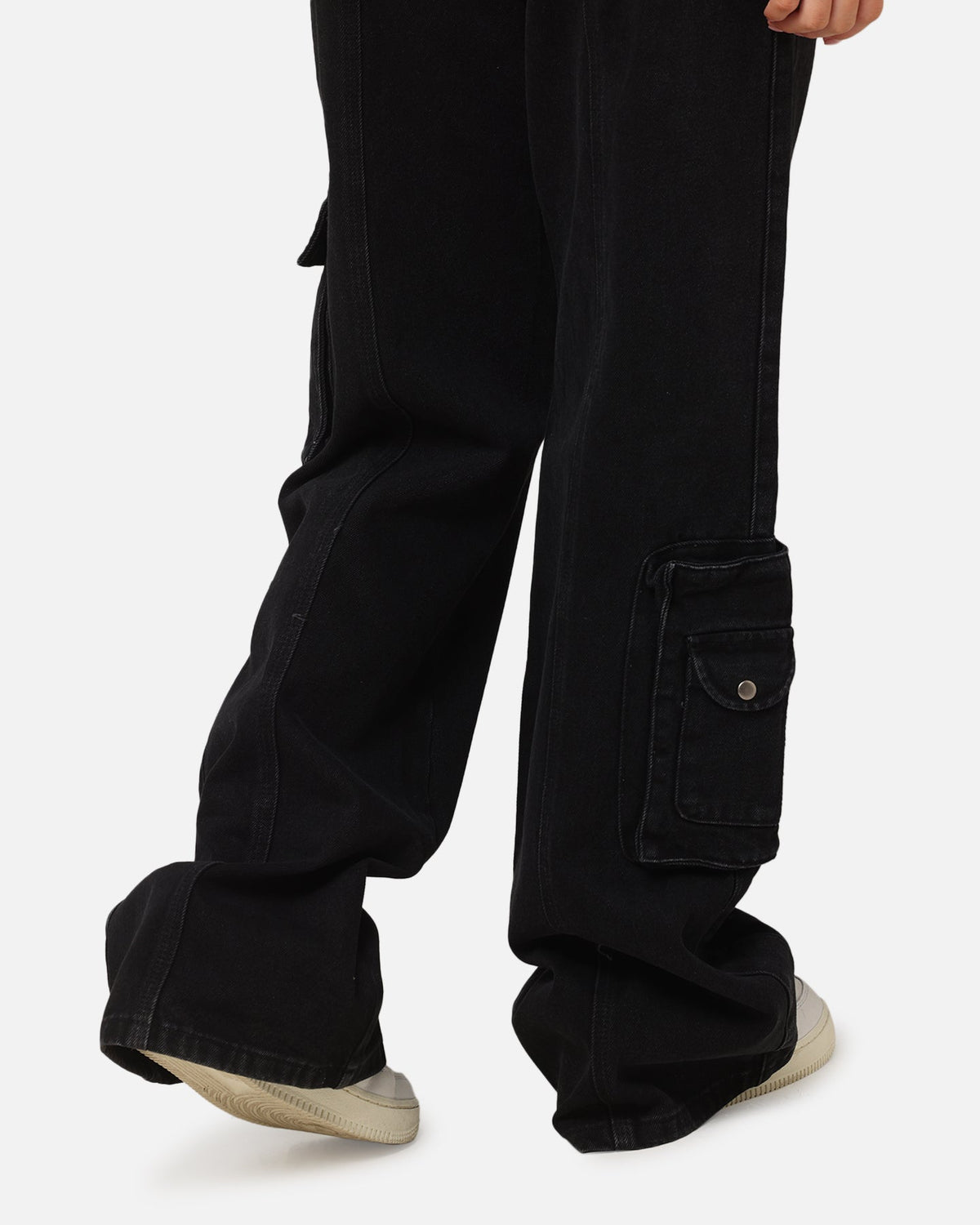 XXIII Women's Corporal Cargo Jeans Washed Black