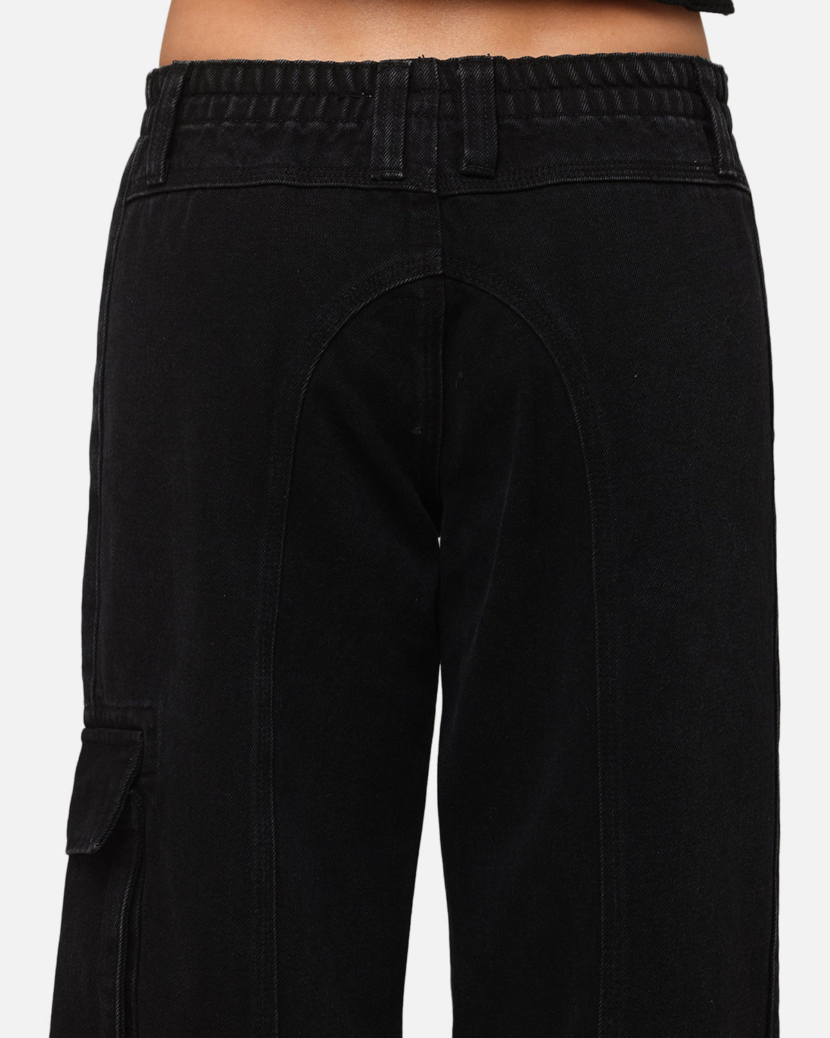 XXIII Women's Corporal Cargo Jeans Washed Black