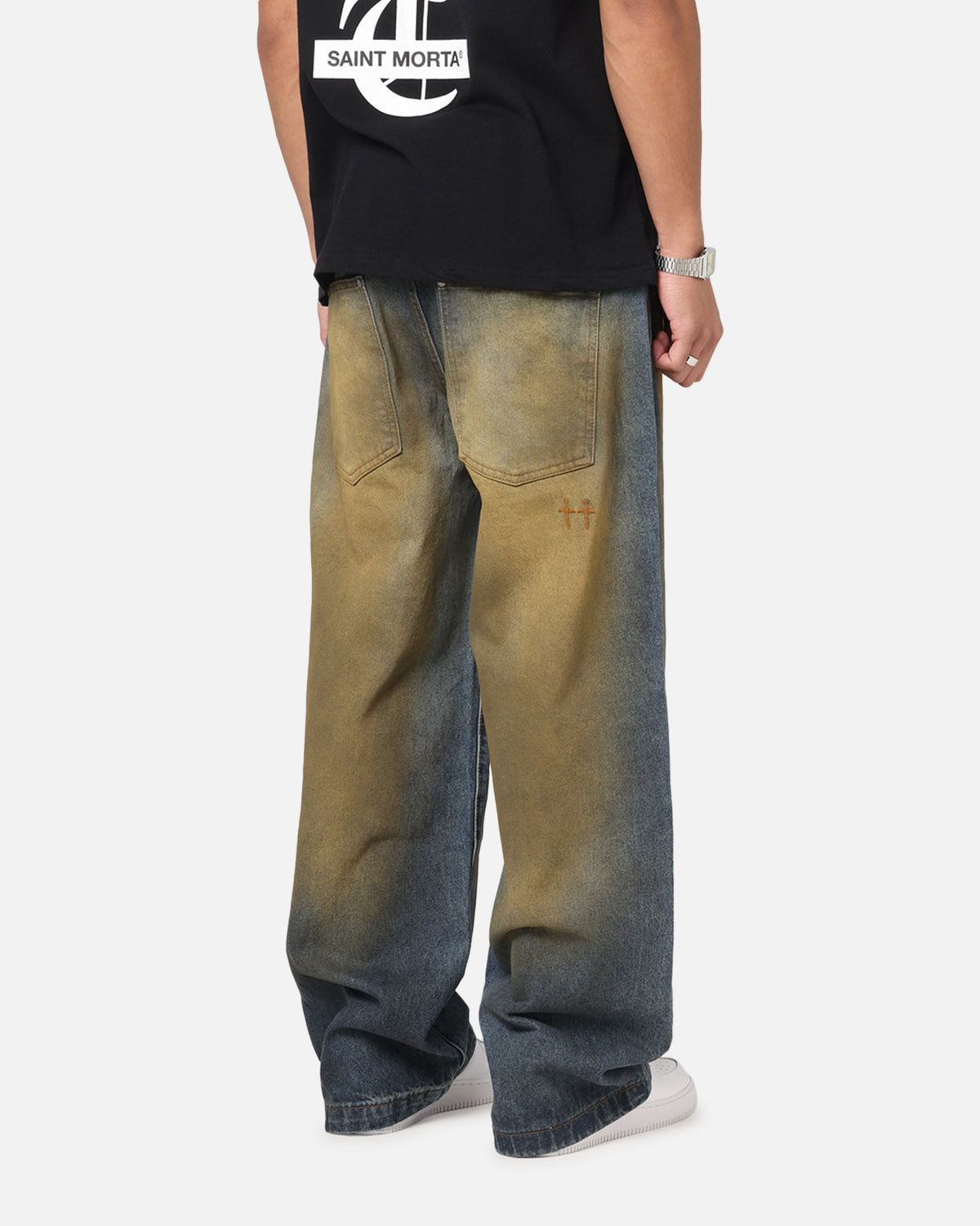 Saint Morta Amplus Jeans Dirty Indigo