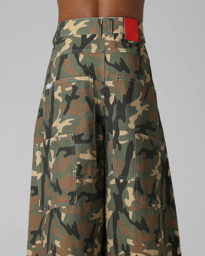 Loiter F-22 Raver Jeans Woodland Camo