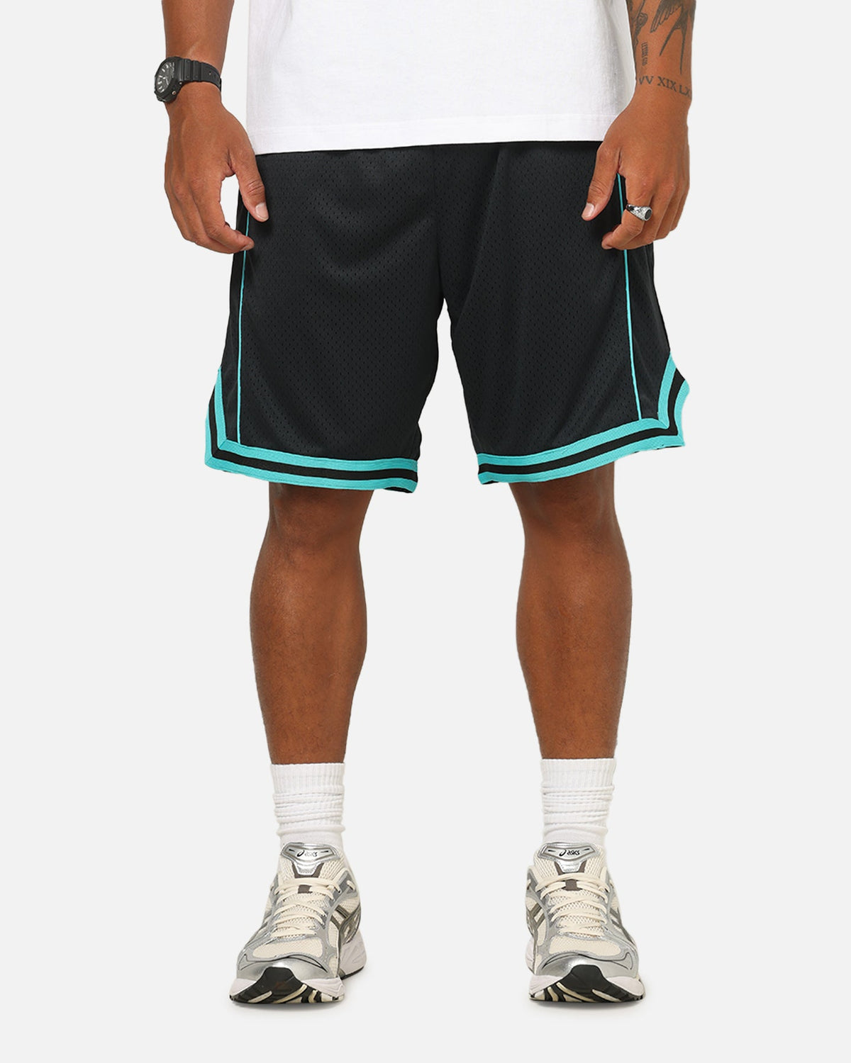 Mitchell & Ness Authentic Good Mesh Shorts Black/Blue