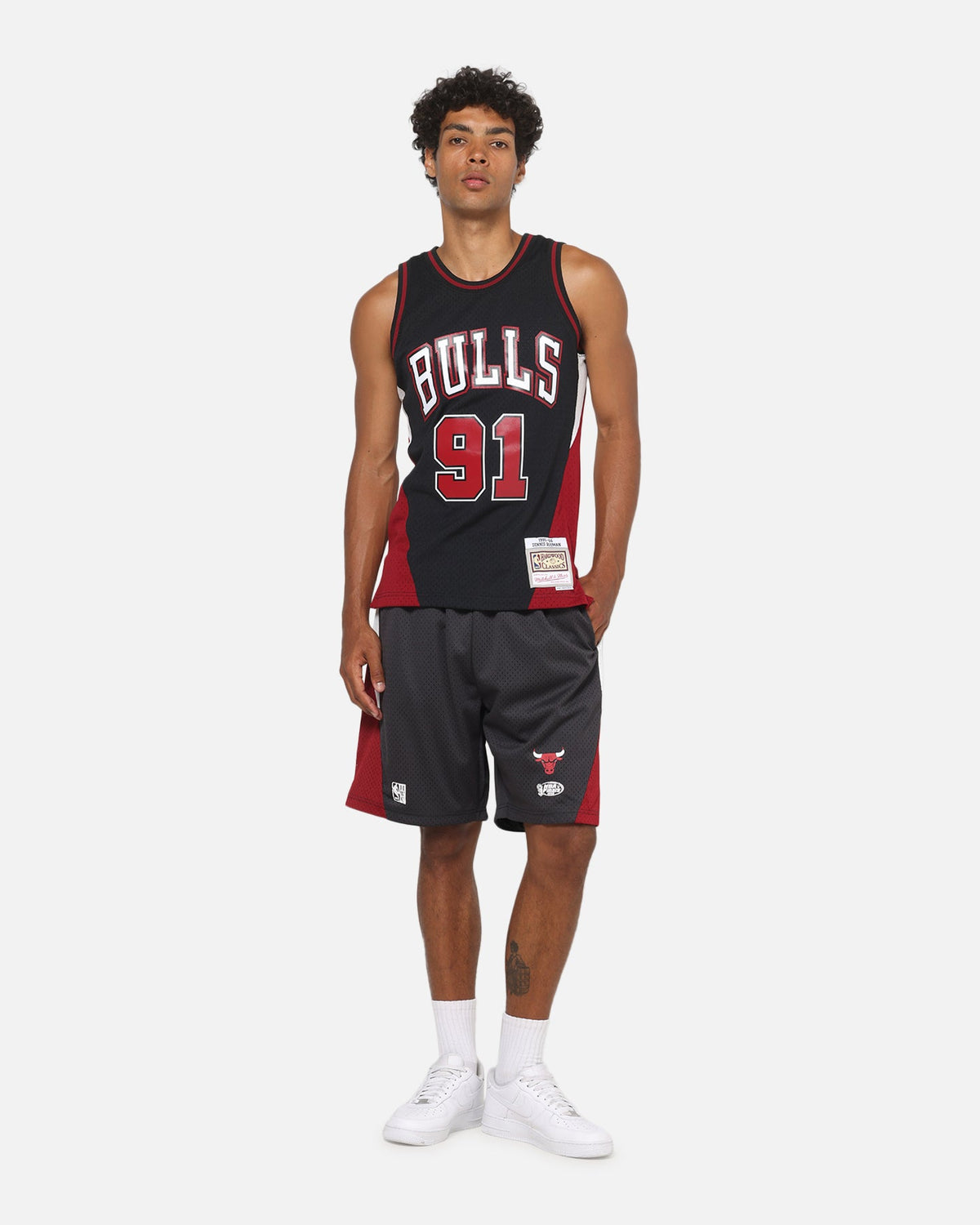 Mitchell & Ness Chicago Bulls Millenium Shorts Black/Red