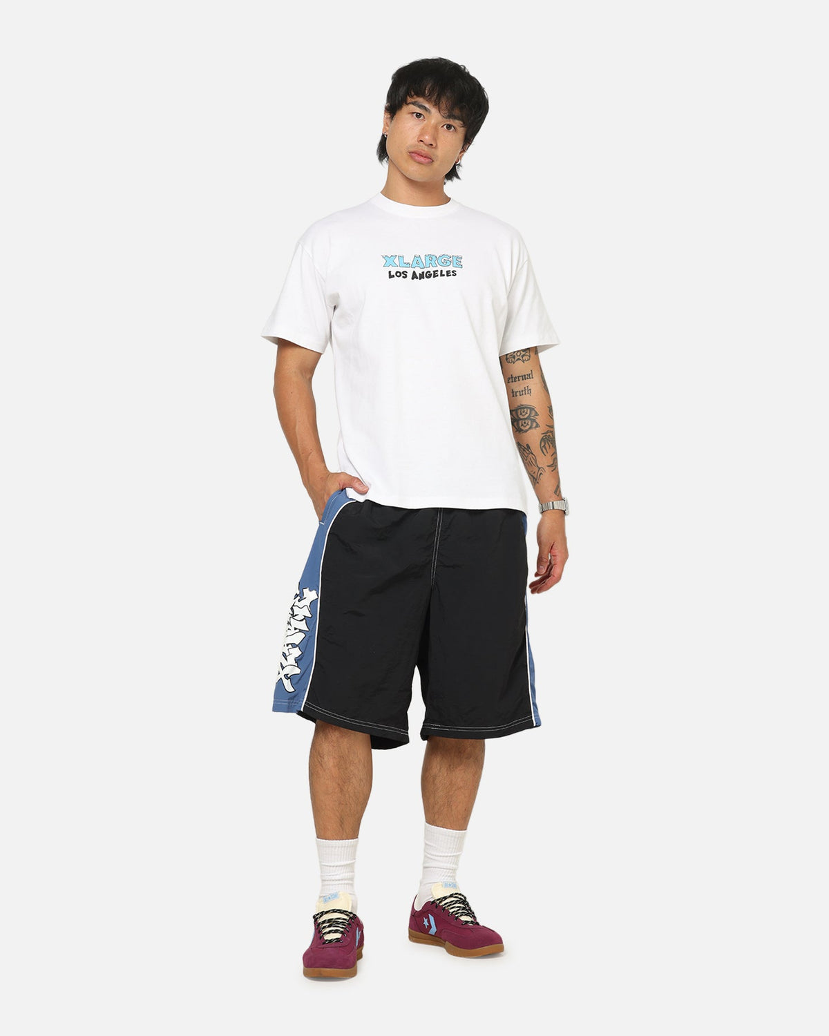 X-Large 3D Shorts Black