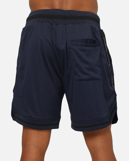 Saint Morta Athletc Taped Basketball Shorts Dark Royal