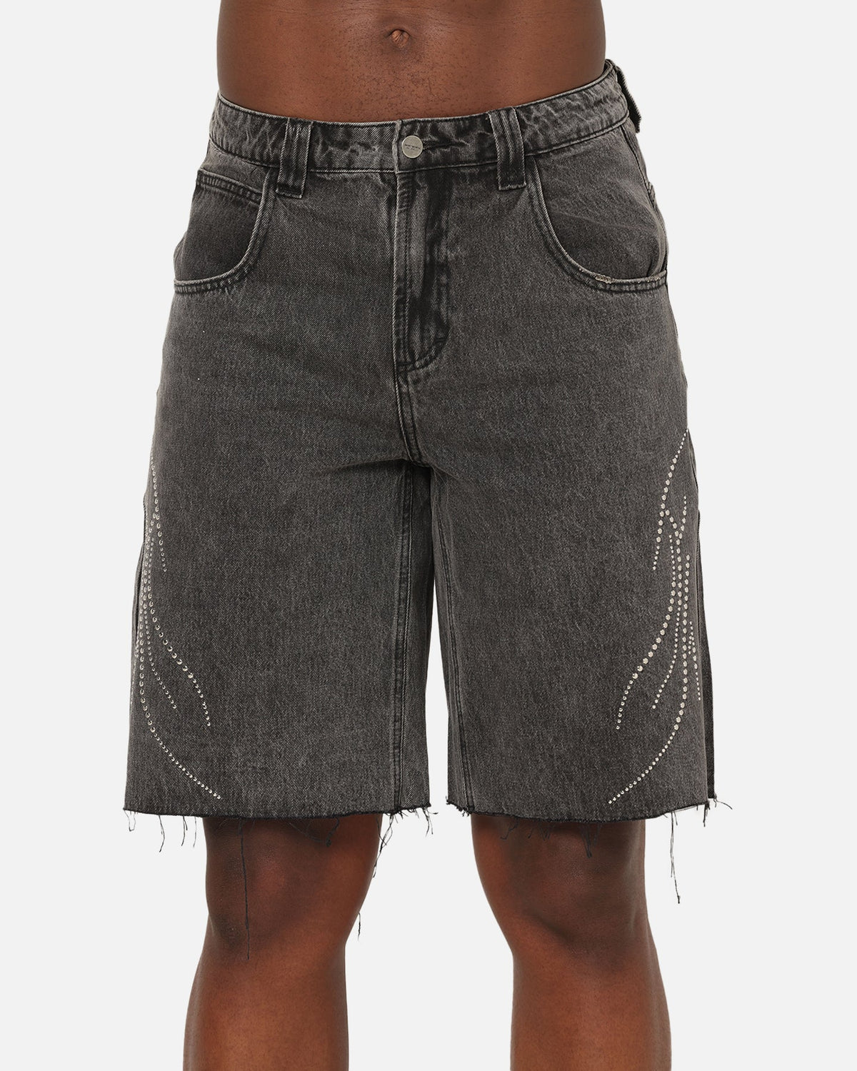 Saint Morta Sanctified Jorts Aged Grey