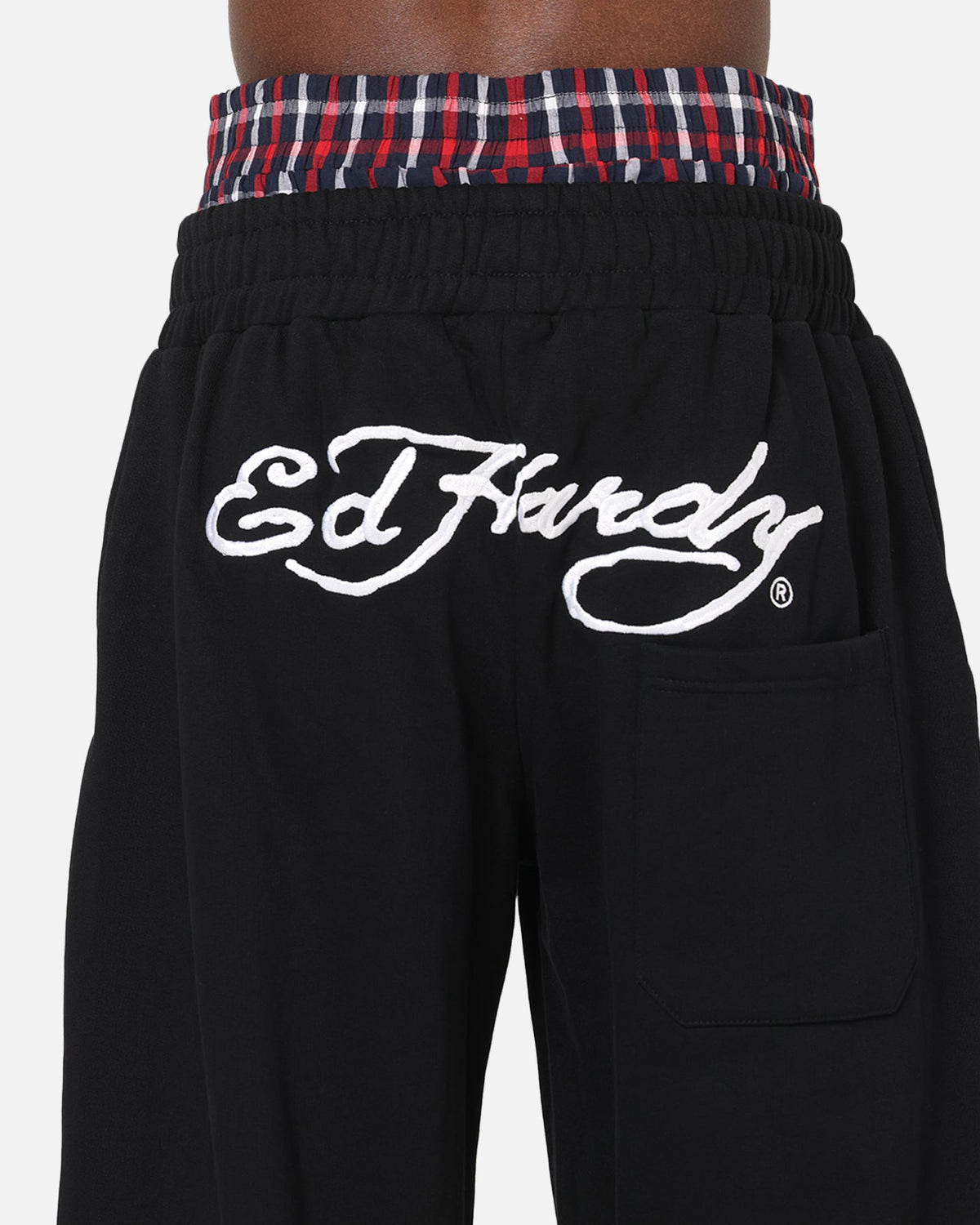 Ed Hardy Boxer Trackpants Black