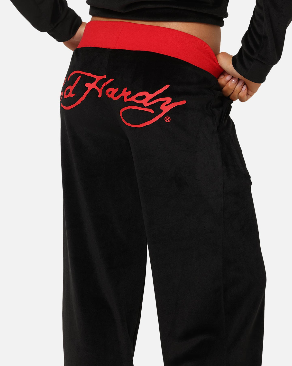 Ed Hardy Women's Ed Hardy Trackpants Black/Red