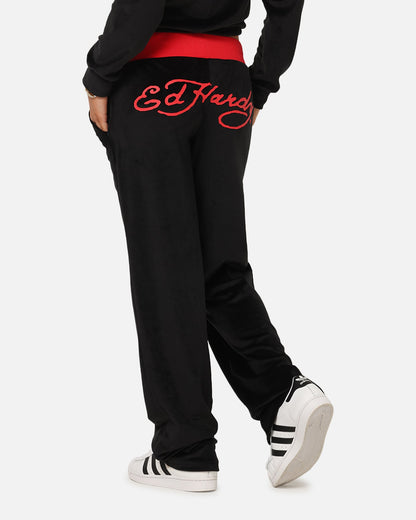Ed Hardy Women's Ed Hardy Trackpants Black/Red