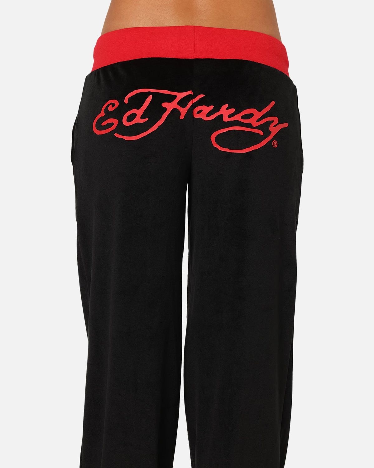 Ed Hardy Women's Ed Hardy Trackpants Black/Red