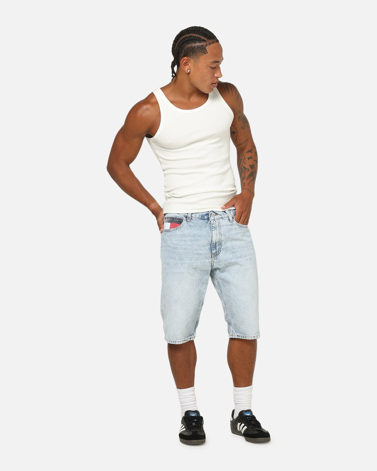 Tommy Jeans Ryan Denim Shorts Denim Medium