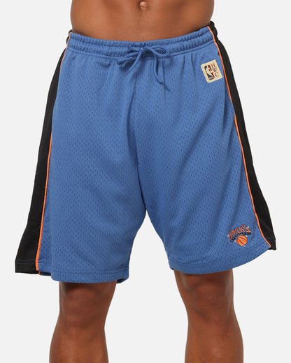 Mitchell & Ness New York Knicks Panel Shorts Blue Slate/Black