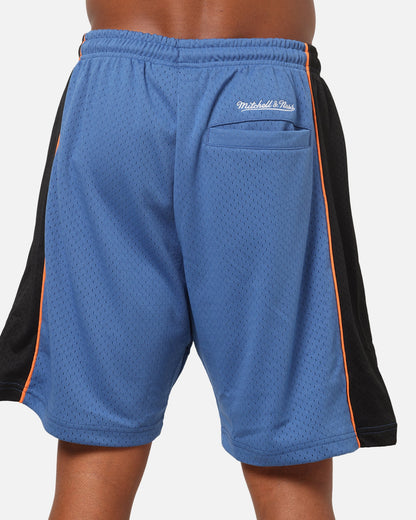 Mitchell & Ness New York Knicks Panel Shorts Blue Slate/Black