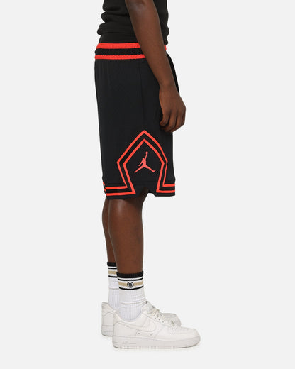 Jordan Dri-FIT Sport Diamond Shorts Black/Infrared