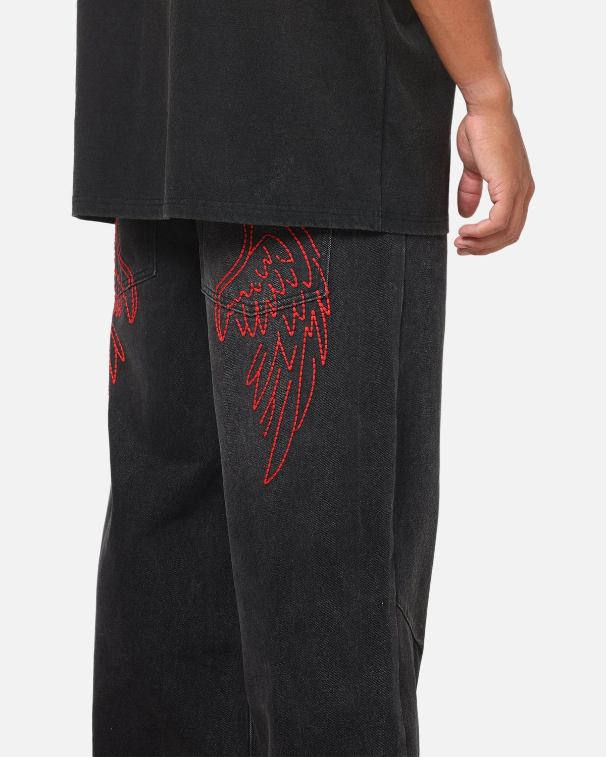 Saint Morta Amplus Revenant Jeans Black Shadow