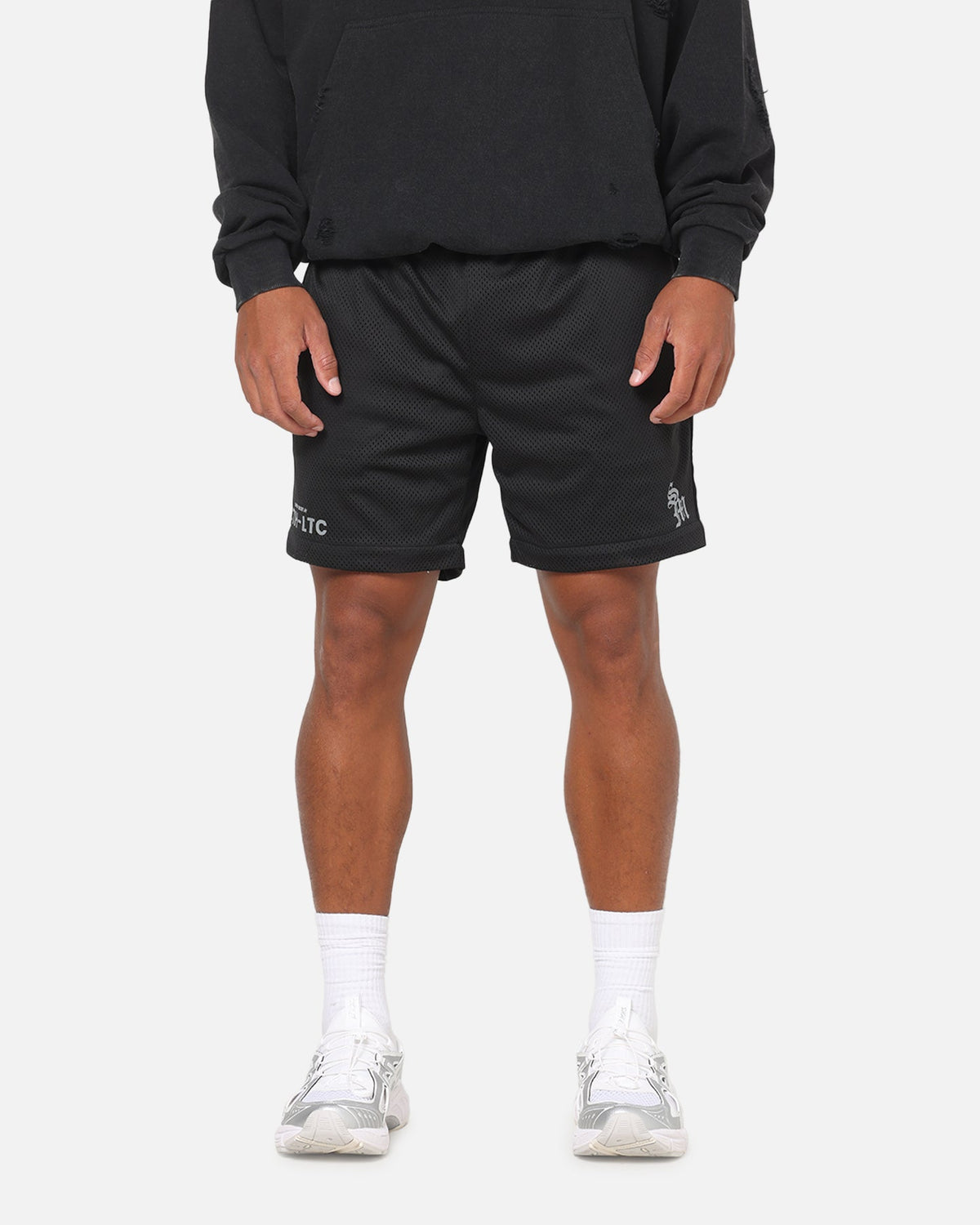 Saint Morta Athltc Mesh Shorts Black