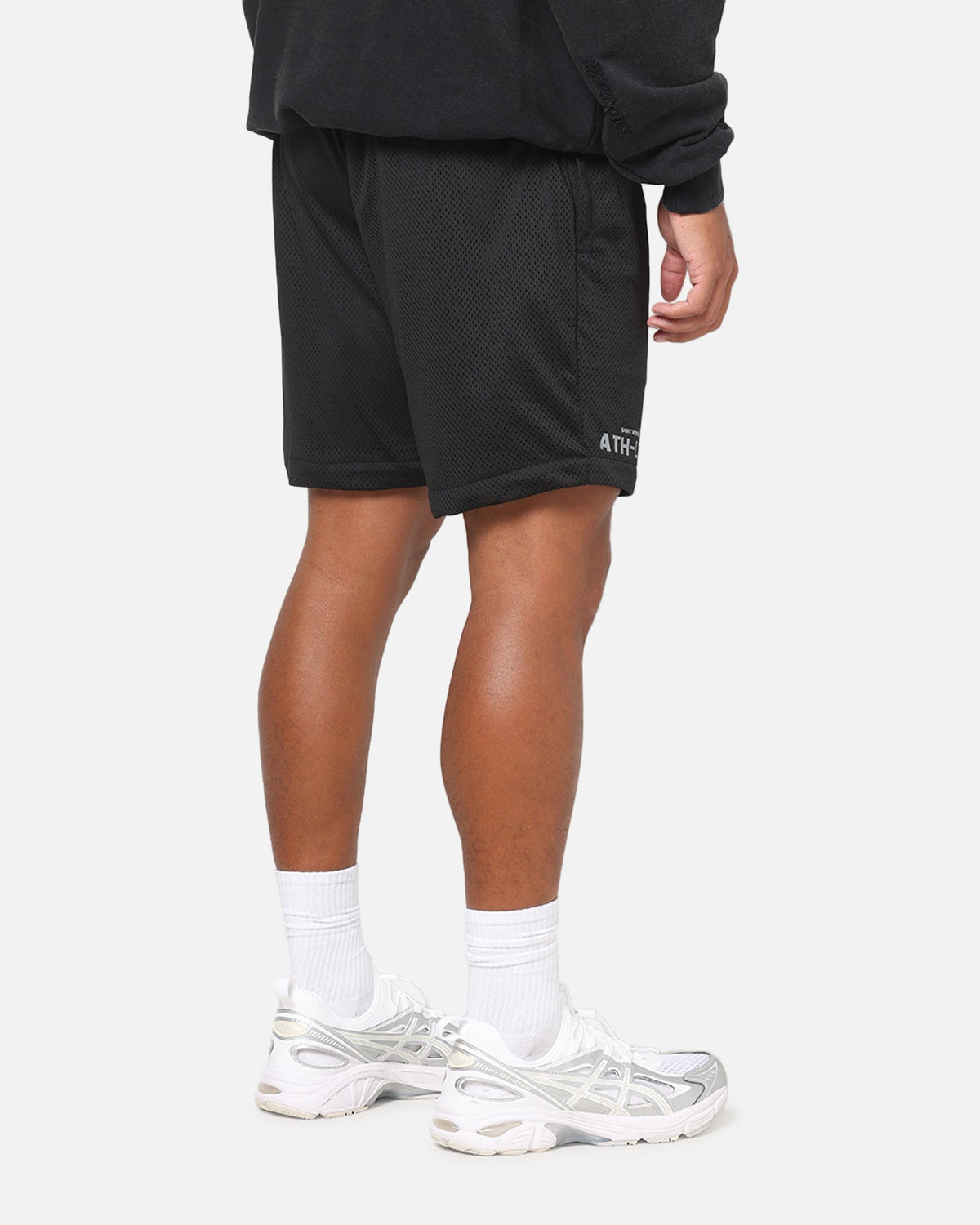 Saint Morta Athltc Mesh Shorts Black