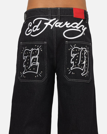 Ed Hardy Stellar Jeans Mid Blue