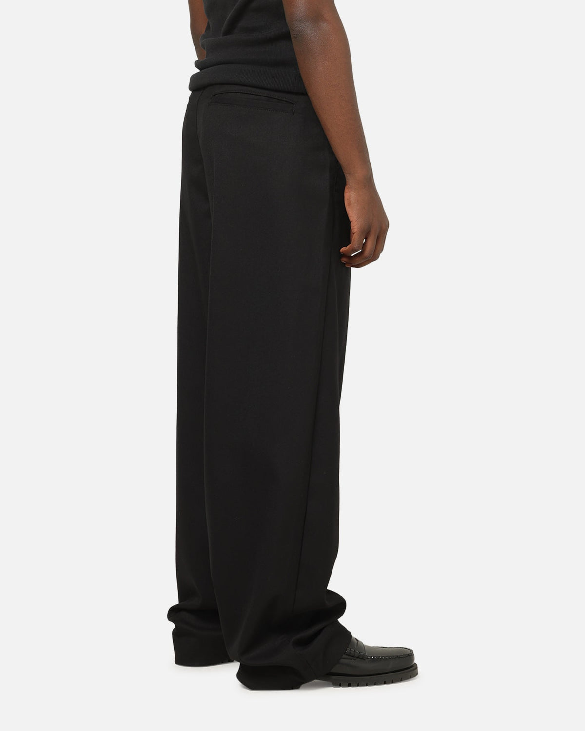 Carre Heritage Pleated Pants Black
