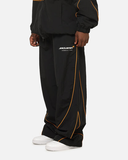 Mitchell & Ness X Mclaren Nylon Tracksuit Pants Black/Papaya