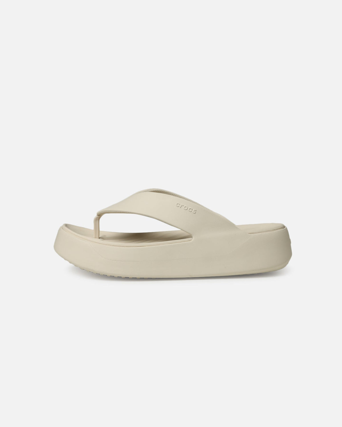 Crocs Women's Getaway Platform Flip Stucco