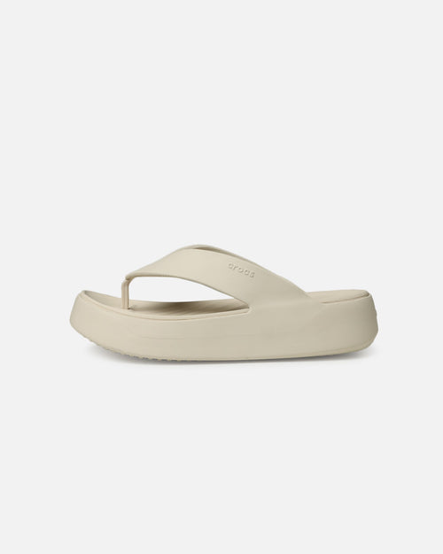 Crocs Women's Getaway Platform Flip Stucco