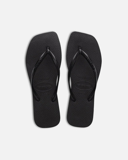 Havaianas Women's Slim Square Thongs Black