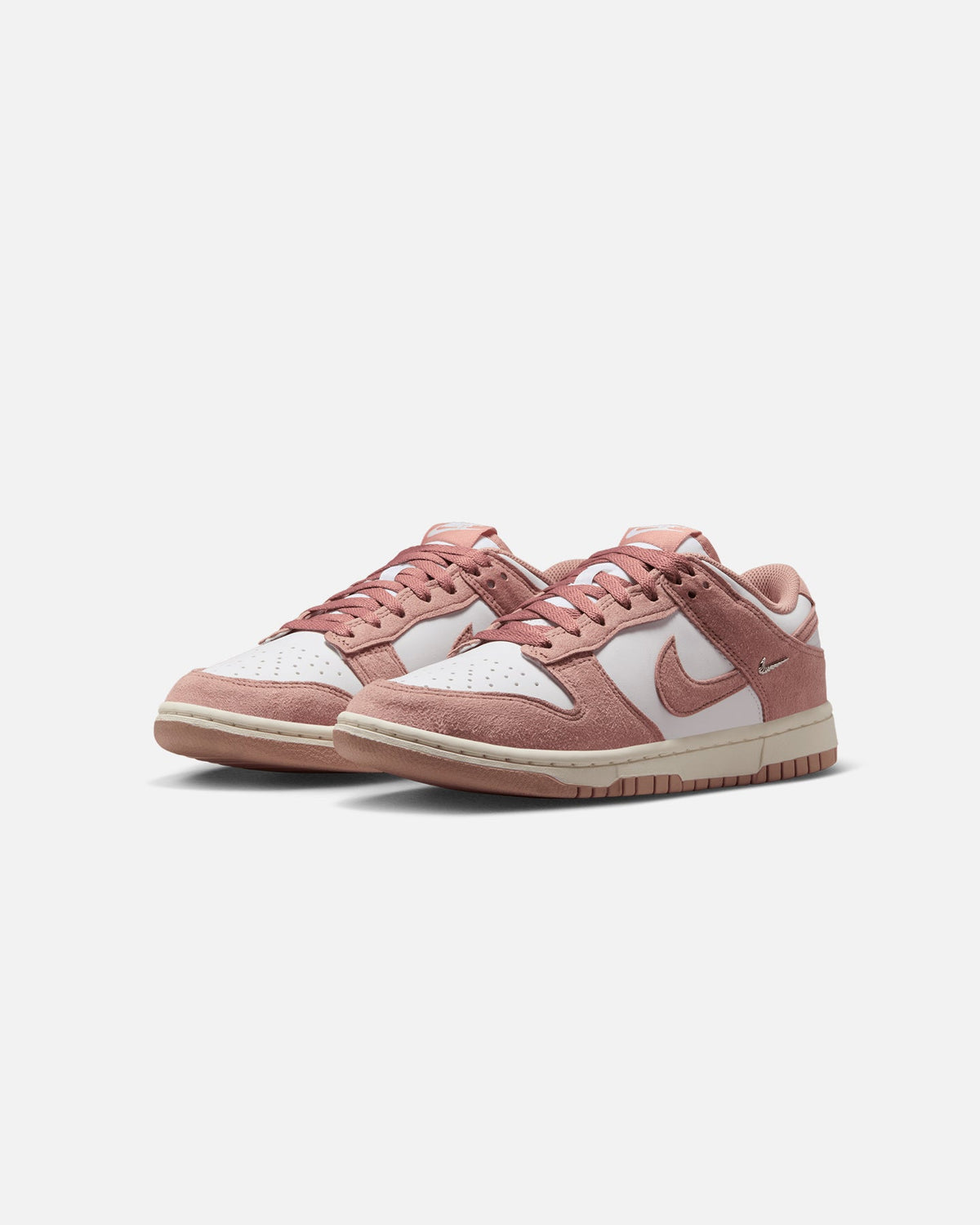 Nike Women's Dunk Low "Suede Pack" White/Pink