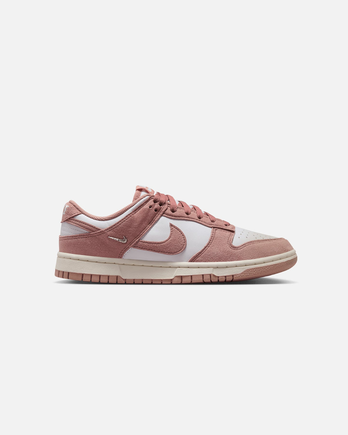 Nike Women's Dunk Low "Suede Pack" White/Pink