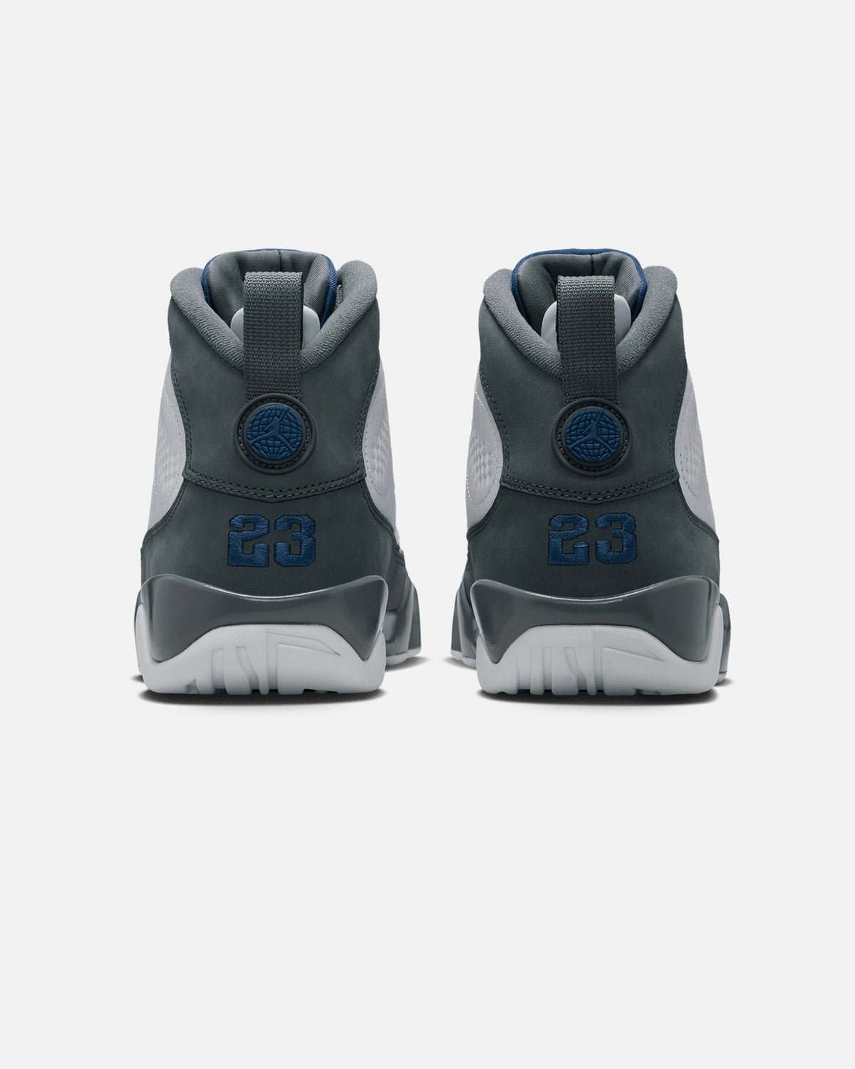 Jordan Air Jordan 9 Retro "Flint Grey" White/French Blue-Flint Grey
